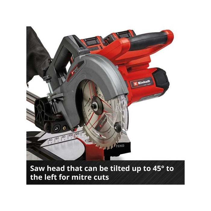 Einhell TE-SM 36/210 Li-Solo Power X-Change Sliding Mitre Saw 18V Bare Unit Einhell - Town Tools