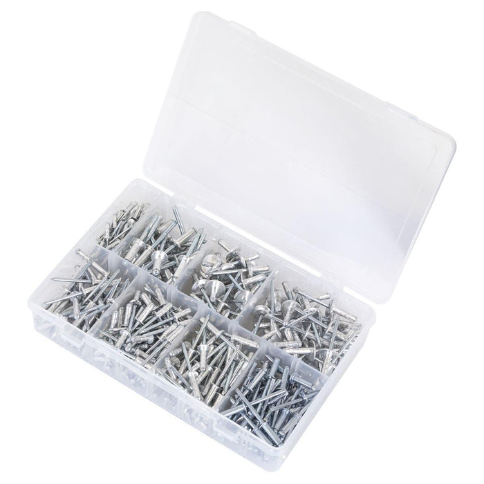 Sealey Aluminium Rivet Assortment 335pc AB079AR Sealey - Town Tools 