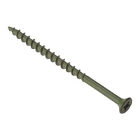 Forgefix Decking Screw Pozi Compatible ST Green Anti-Corrosion 4.5 x 55mm Tub 1000