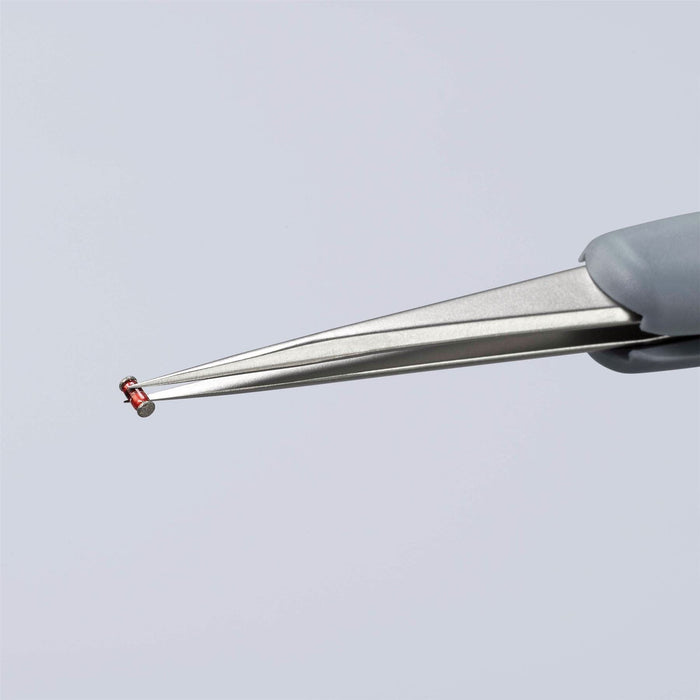 Draper Knipex 92 21 12 ESD Precision Tweezers with rubber handles ESD, 112mm Draper - Town Tools