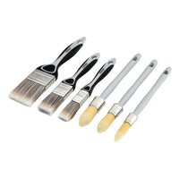 Draper Flat and Round Sash Paint Brush Set (6 Piece)
