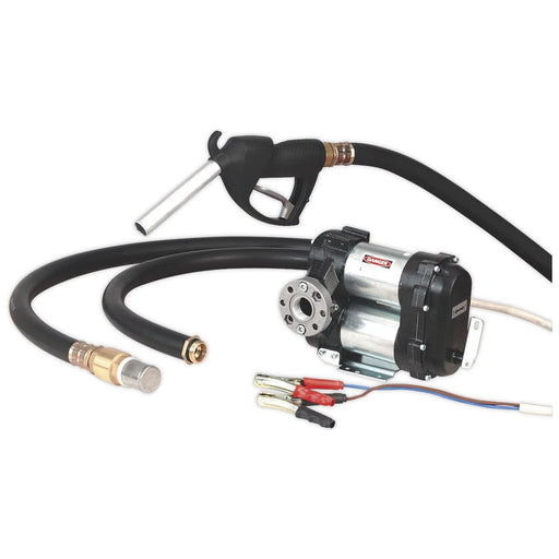 Sealey Diesel & Fluid Transfer Pump 12V High Flow TP98 Sealey - Town Tools 