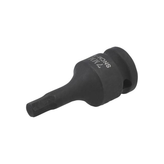 Laser Impact Socket Bit 1/2"D 7mm 8233 Laser - Town Tools 