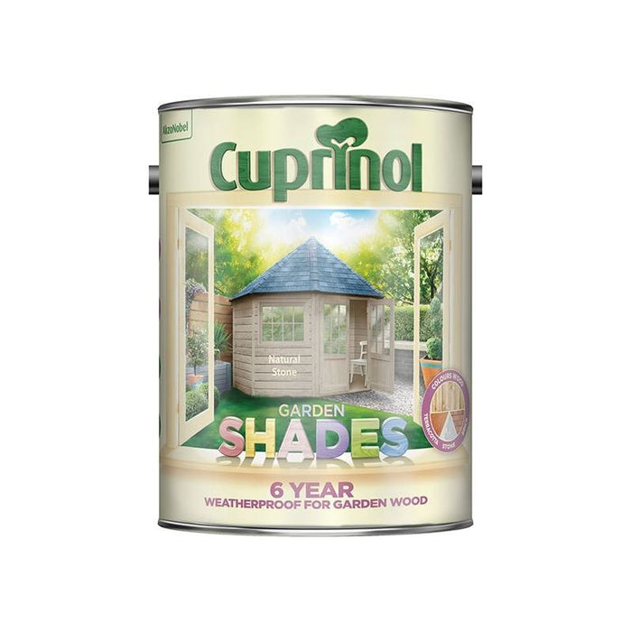 Cuprinol Garden Shades Natural Stone 5 litre Cuprinol - Town Tools
