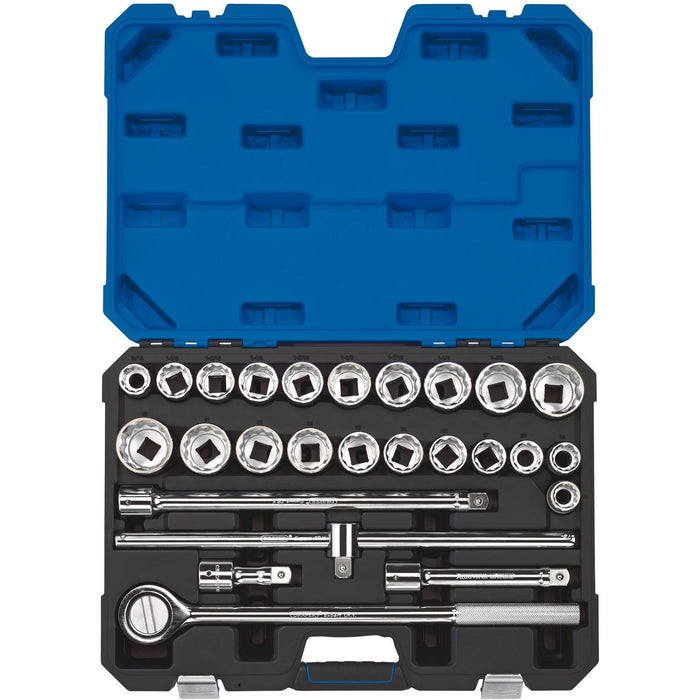 Draper Combined MM/AF Socket Set, 3/4" Sq. Dr. (26 Piece) 16484