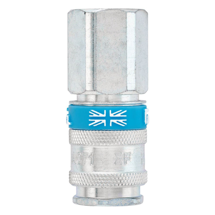 Draper 1/2" BSP Parallel Euro Coupling Female Thread (Sold Loose) Draper - Town Tools