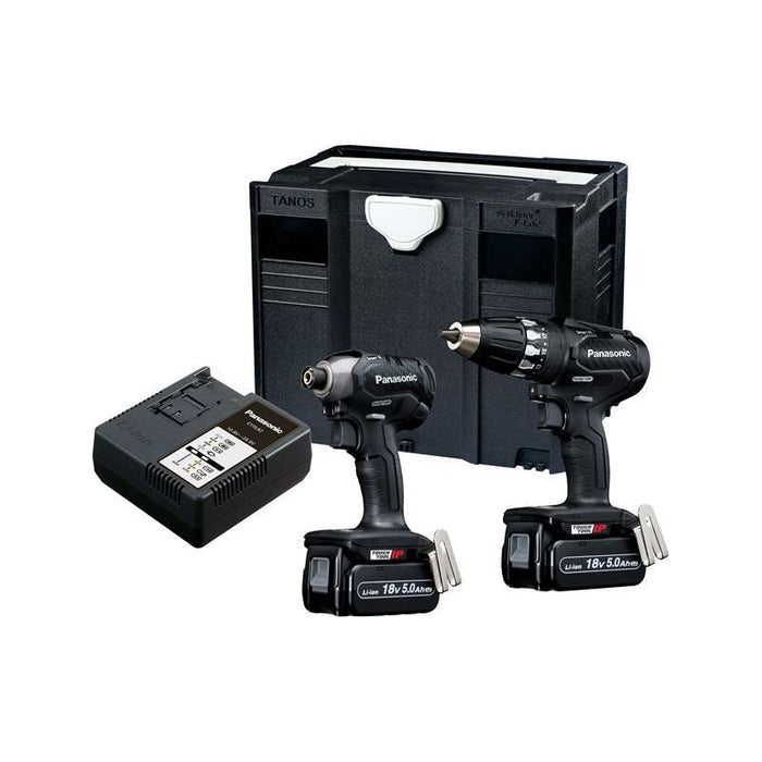 Panasonic EYC241LJ2G31 Twin Pack 18V 2 x 5.0Ah Li-ion Panasonic - Town Tools