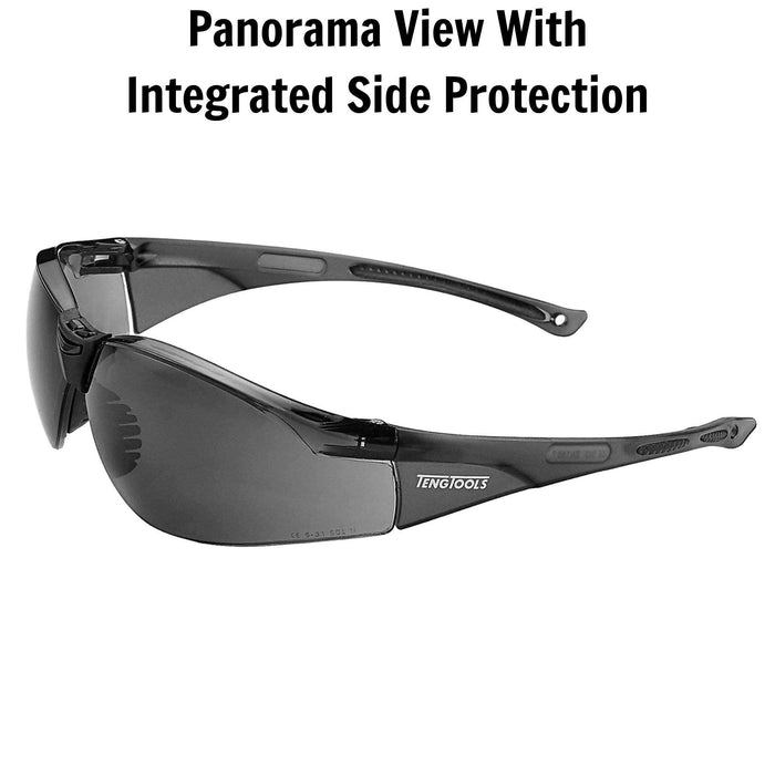 Teng Tools Safety Glasses Sport Style Grey Lens Teng Tools - Town Tools 