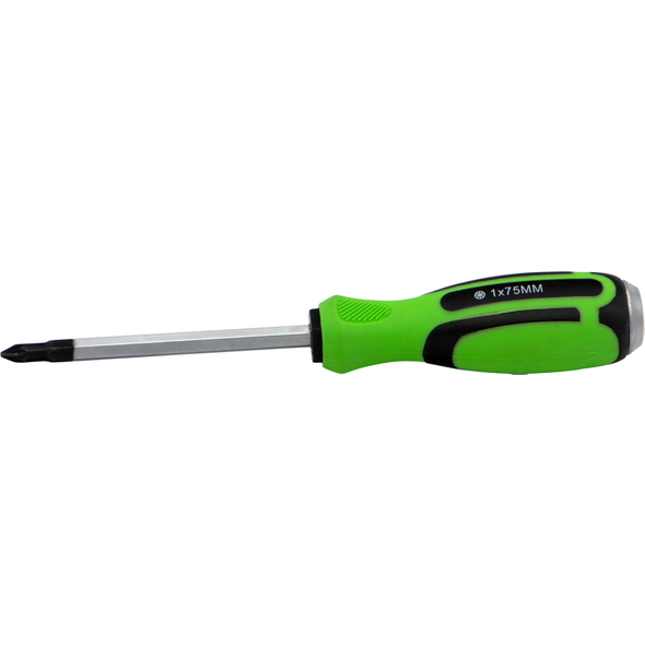 Sealey Screwdriver Pozi (Hammer-Thru) PZ1 x 75mm