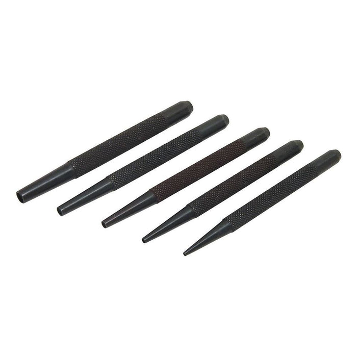 Silverline Nail Punch Set 5pce 1.5 - 5mm Silverline - Town Tools 