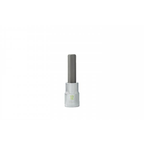 Carlyle Tools 1/2Dr 12mm Hex Bit Socket 80mm Long