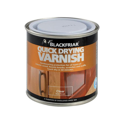 Blackfriar Quick Drying Duratough Interior Varnish Clear Matt 500ml Blackfriar - Town Tools