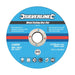 Silverline Metal Cutting Discs Flat 10pk 125 x 3 x 22.23mm Silverline - Town Tools 