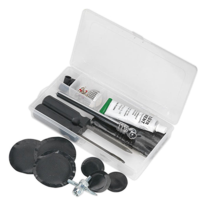 Sealey Temporary Puncture Repair & Service Kit TST09 Sealey - Town Tools 