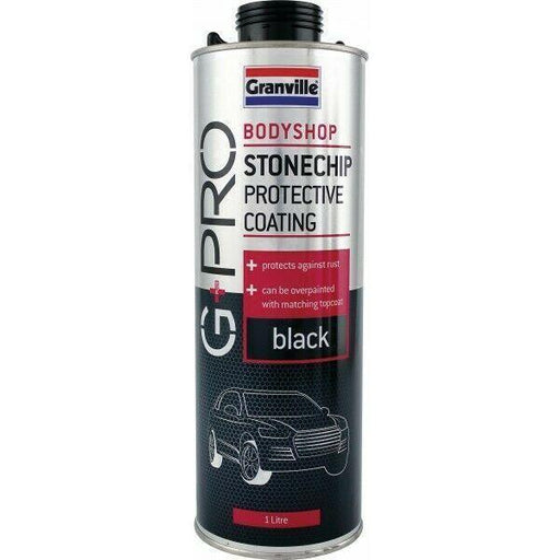 Granville Black Stone Chip Spray Paint All Round Protection 1 Litre Granville - Town Tools 