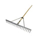Faithfull Aluminium Landscape Rake Wooden Handle FSC 100% Faithfull - Town Tools