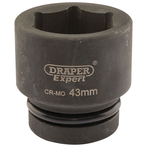 Draper Expert HI-TORQ 6 Point Impact Socket, 1" Sq. Dr., 43mm 05123 Draper - Town Tools 