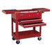 Sealey Mobile Tool & Parts Trolley Red AP705M Sealey - Town Tools 