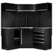 Bunker 18 Piece Modular Storage Corner Combo with Stainless Steel Worktop, 3454mm Draper - Town Tools