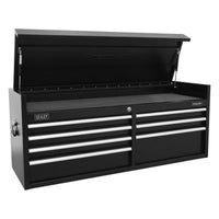 Sealey Topchest 7 Drawer 1415mm Heavy-Duty Black PTB141507