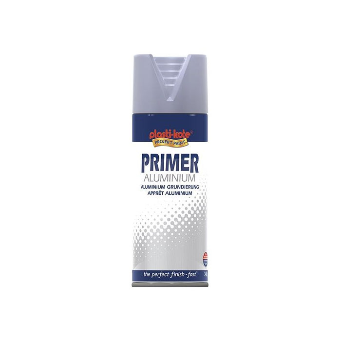 Plastikote Aluminium Primer Spray 400ml PlastiKote - Town Tools