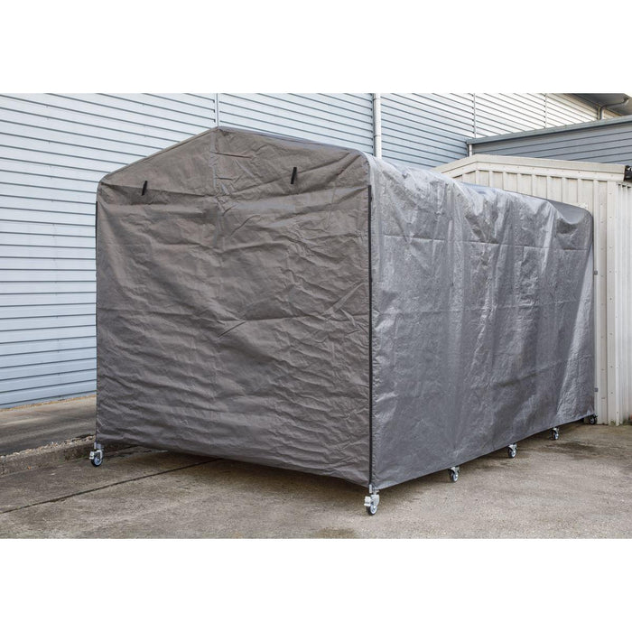 Sealey Extending Steel Garage Extension 2.5 x 4.5 x 2.5m FGE01 Sealey - Town Tools 