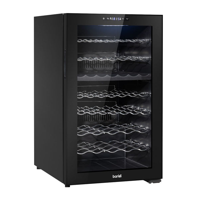 Baridi 52 Bottle Dual Zone Wine Fridge & Cooler DH236