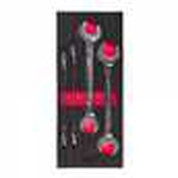 Milwaukee 4Pc Double Open End Spanner Foam Insert Set