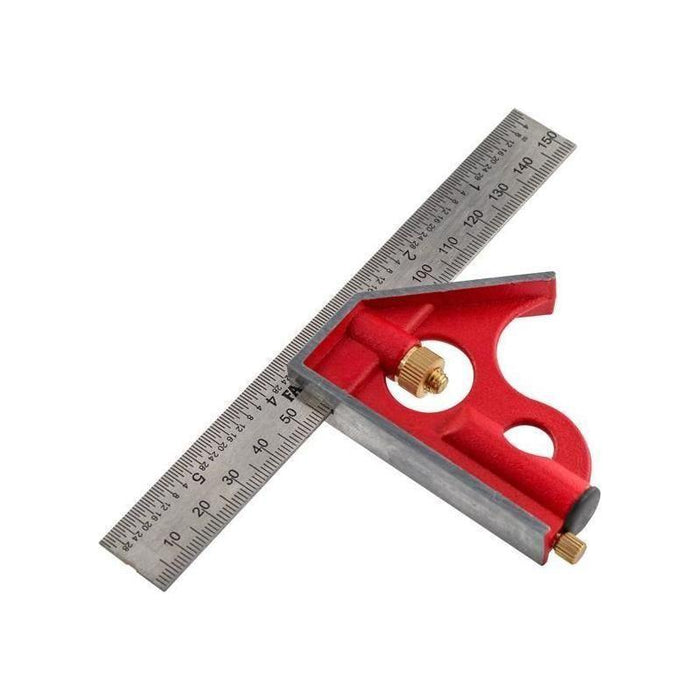 Faithfull Combination Square 150mm (6in) Faithfull - Town Tools