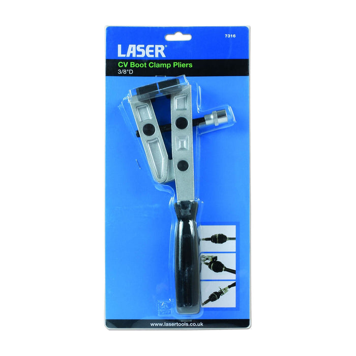 Laser CV Boot Clamp Pliers 3/8"D 7316