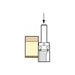 Trend 46/90 x 1/4 TCT 90° Shank Mounted Template Profiler 15.9 x 25mm Trend - Town Tools