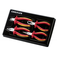 Carlyle Tools 4Pc 152mm Insulated Plier Set Vde 1000