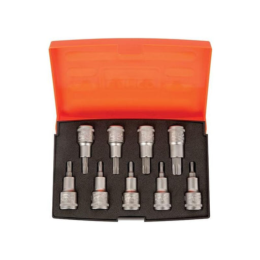 Bahco S9TORX 1/2in Drive Socket Set, 9 Piece Bahco - Town Tools