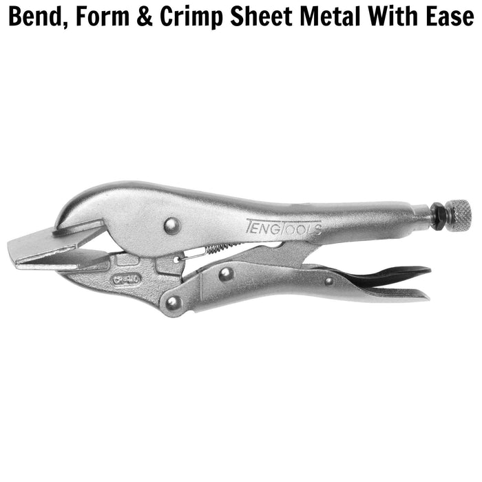 Teng Tools Sheet Metal Power Grip Plier 230mm Teng Tools - Town Tools 