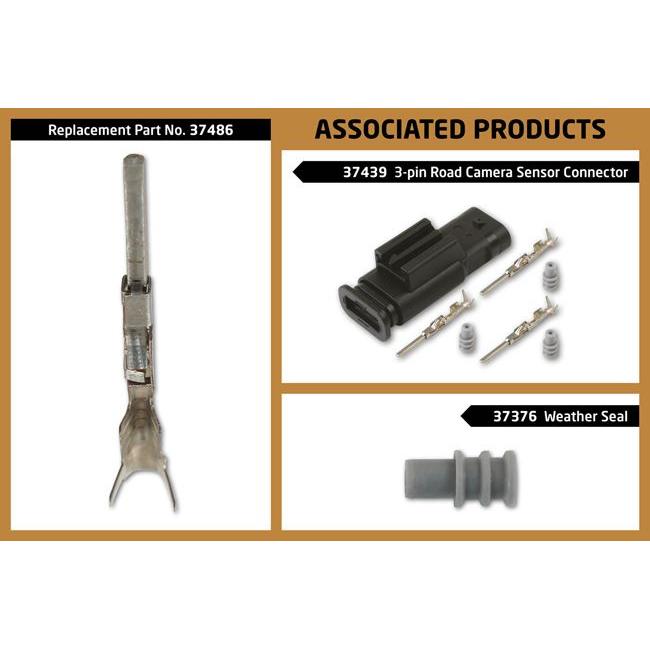 Connect Non-Insulated Male Terminals 100pc 37486 Tool Connection - Town Tools 