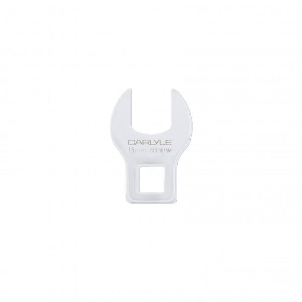 Carlyle Tools 3/8In Drive 15mm Open-End Crowfoot Wrench