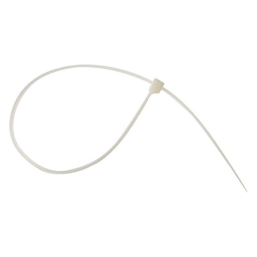 Forgefix Cable Tie Natural/Clear 8.0 x 450mm (Bag 100) ForgeFix - Town Tools