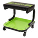Sealey Mechanic's Utility Seat Deluxe Hi-Vis Green SCR9HV Sealey - Town Tools 