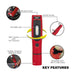 Sealey Rechargeable 360 Inspection Light 7 SMD & 3W SMD LED Red Lithium-ion Sealey - Town Tools 