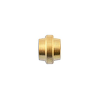 Connect Brass Olive Stepped 1/2" 50pc 31174