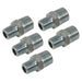 PCL PCL Reducing Union 3/8"BSPT to 1/4"BSPT - Pack of 5 AC100 PCL - Town Tools 