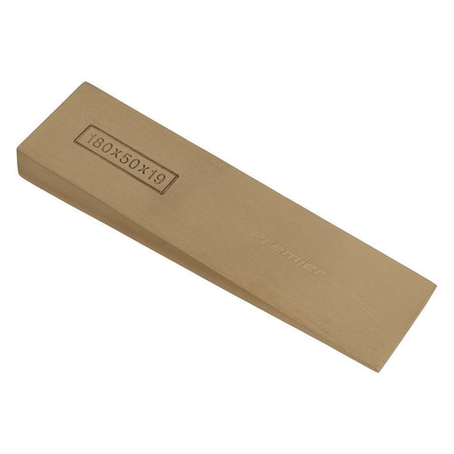 Sealey Wedge 180 x 50 x 19mm Non-Sparking NS121 Sealey - Town Tools 