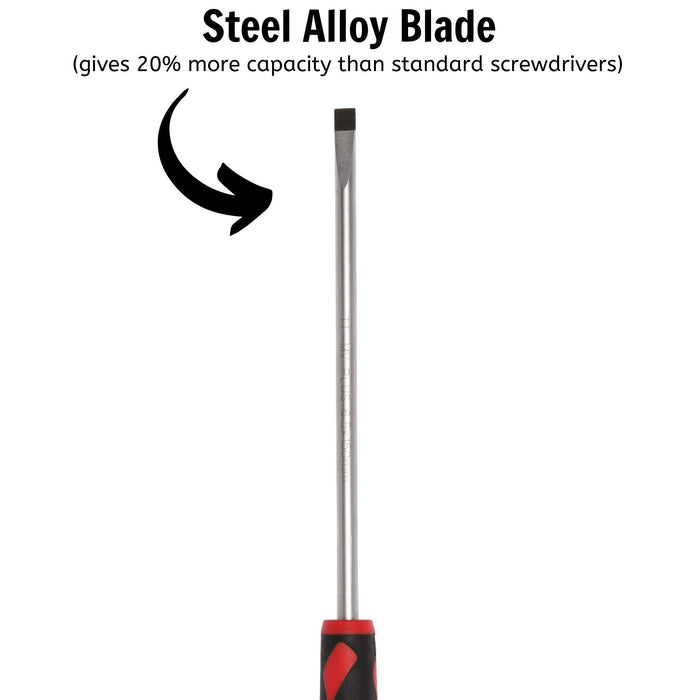 Teng Tools Flat Screwdriver 1.2 x 6.5 x 150mm M Teng Tools - Town Tools 
