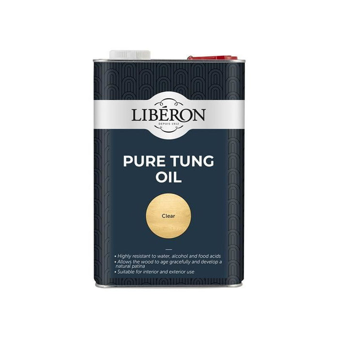 Liberon Pure Tung Oil 5 litre Liberon - Town Tools