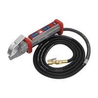 Sealey Tyre Inflator 2.7m Hose with Clip-On Connector SA372