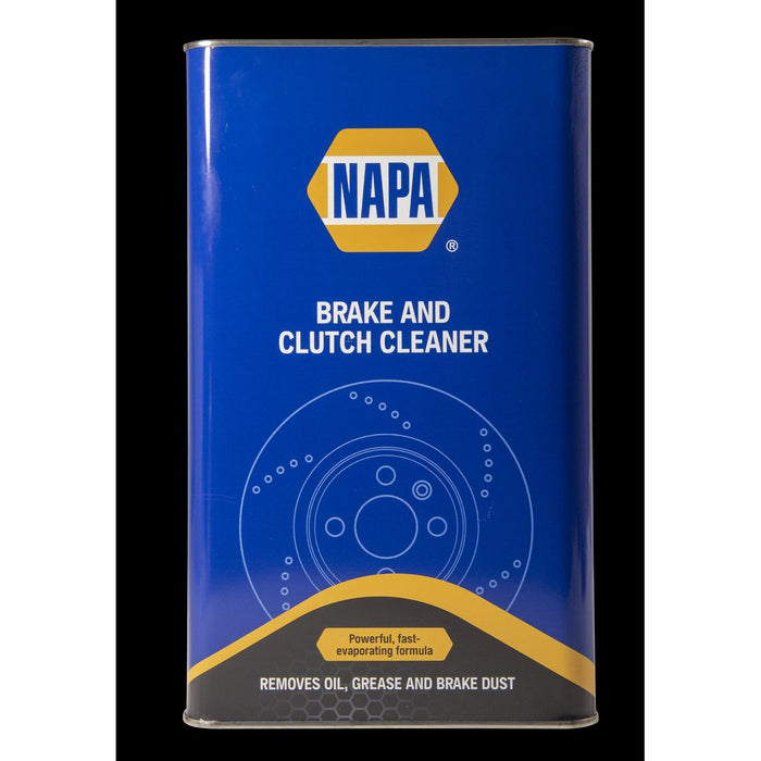 2x NAPA Brake and Clutch Cleaner Parts Degreaser 5L 5 Litre Container