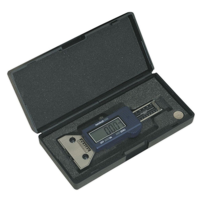 Sealey Digital Tyre Tread Depth Gauge VS0560 Sealey - Town Tools 