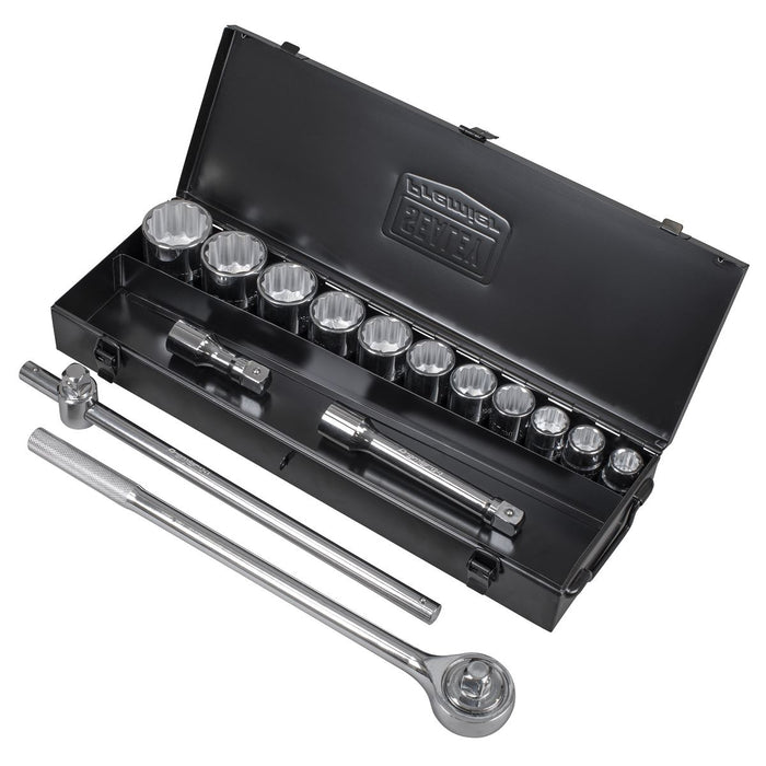 Sealey Premier Premier Socket Set 3/4"Sq Drive 12-Point 15pc AK2585 Sealey Premier - Town Tools 