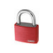 Abus Mechanical T65AL/40mm My Lock Aluminium Padlock Red ABUS Mechanical - Town Tools