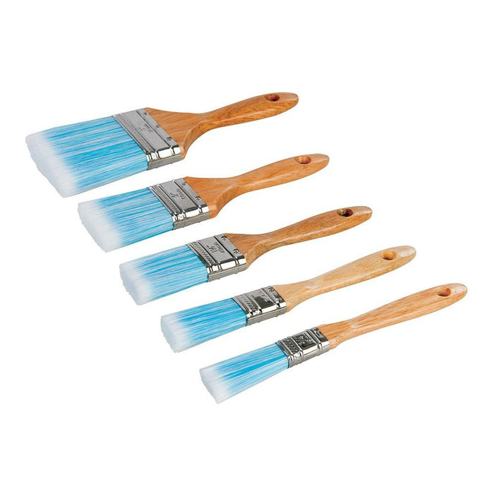 Silverline Synthetic Brush Set 5pce 19, 25, 40, 50 & 75mm Silverline - Town Tools 